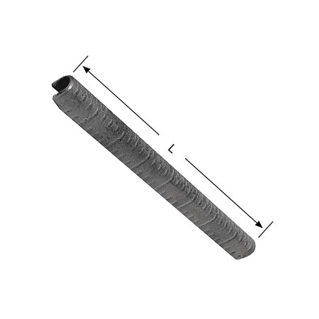 Burndy Cast AL repair sleeve for restoring conductivity to damaged conductor, YCU27R